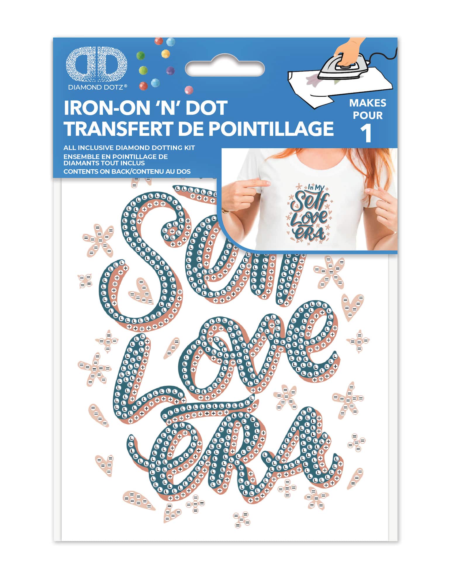 Diamond Dotz® Self Love Era Iron-On 'n' Dot Kit